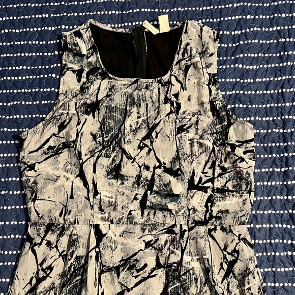 NWOT JAPNA sleeveless stormy night dress - Picture 1 of 3
